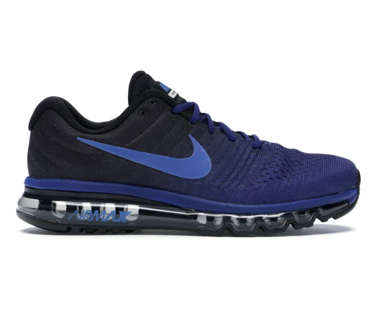 Men??s Nike Air Max 2017 (Deep Royal Blue) Trail Support Breathable Choice