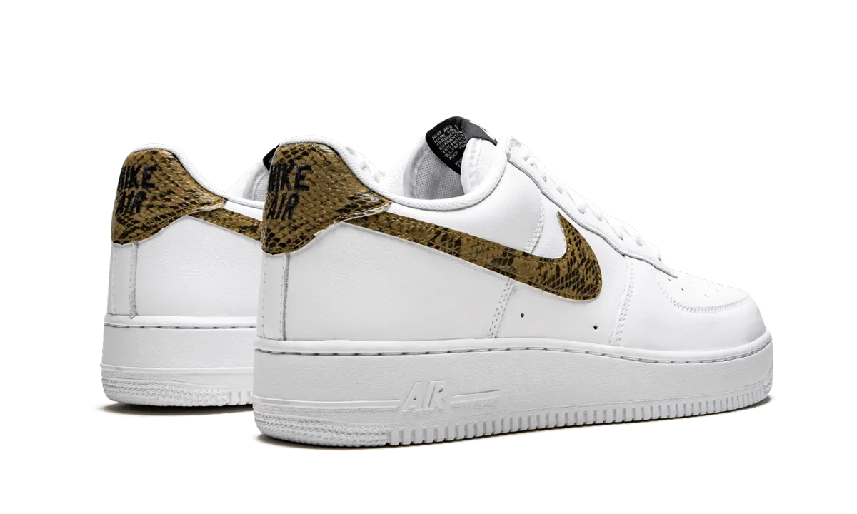 Foam Flex Air Force 1 Low "Ivory Snake"