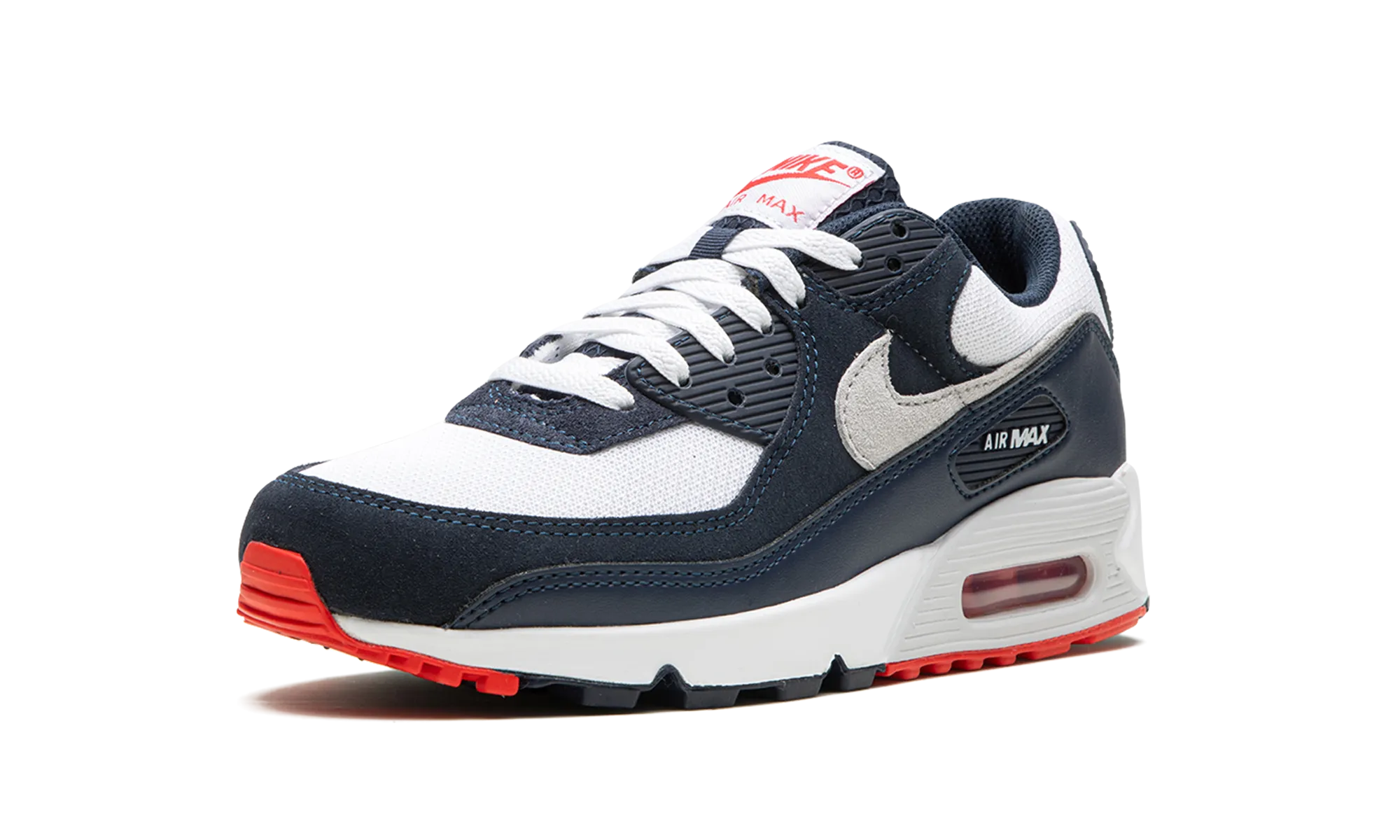 medieval - themed running option Elite Air Max 90 "Navy / Crimson"