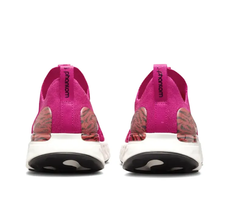 Ventilation Tech Anti Friction Women's Nike React Phantom Run FK 2 (Pink Prime)