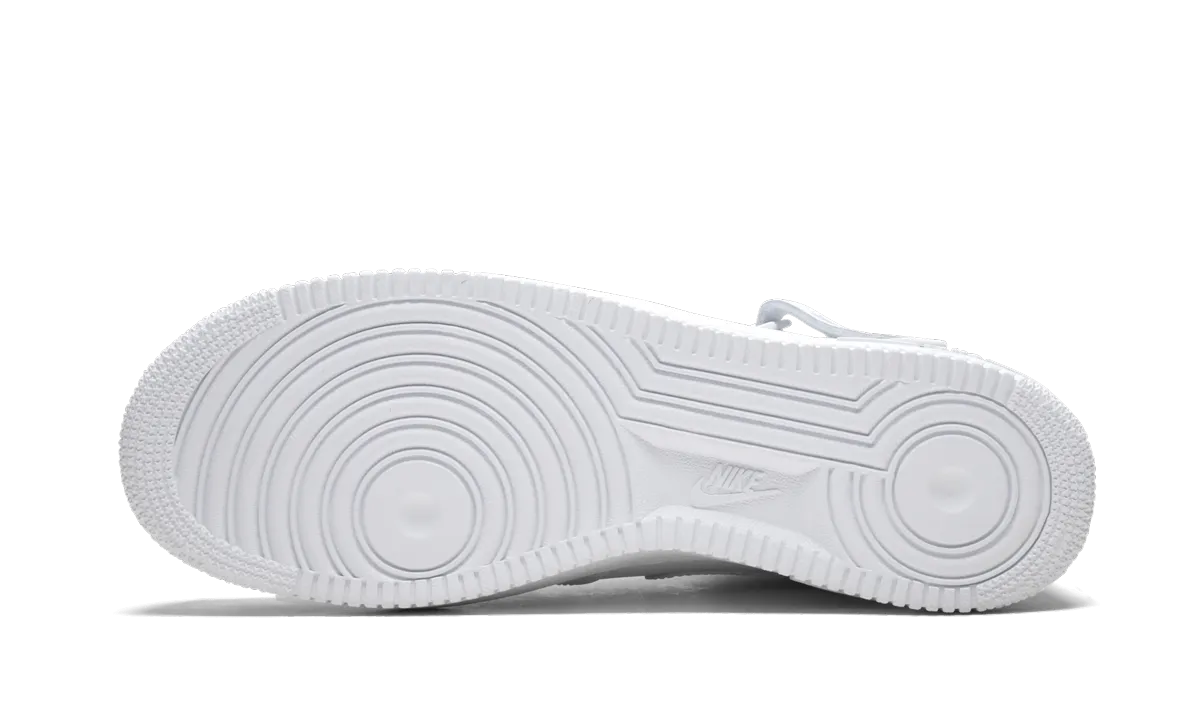 Air Force 1 Mid 07 "White on White" Energy Returning Midsole Knit Fabric Construction