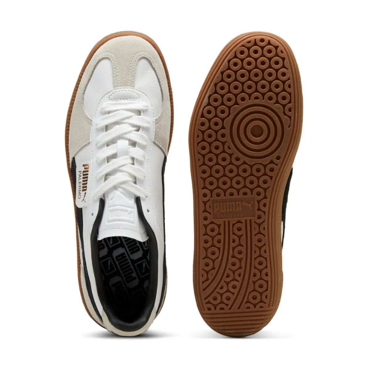 Palermo Leather 'White Vapor Gray Gum' adults - specific functions