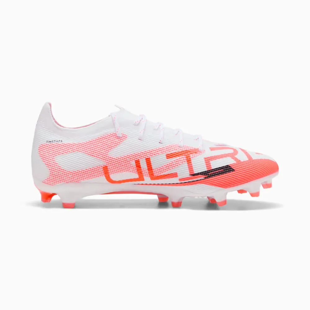 Sport Inspired Puma Ultra 5 Pro FG/AG Football Boots (White/Black/Glowing Red)