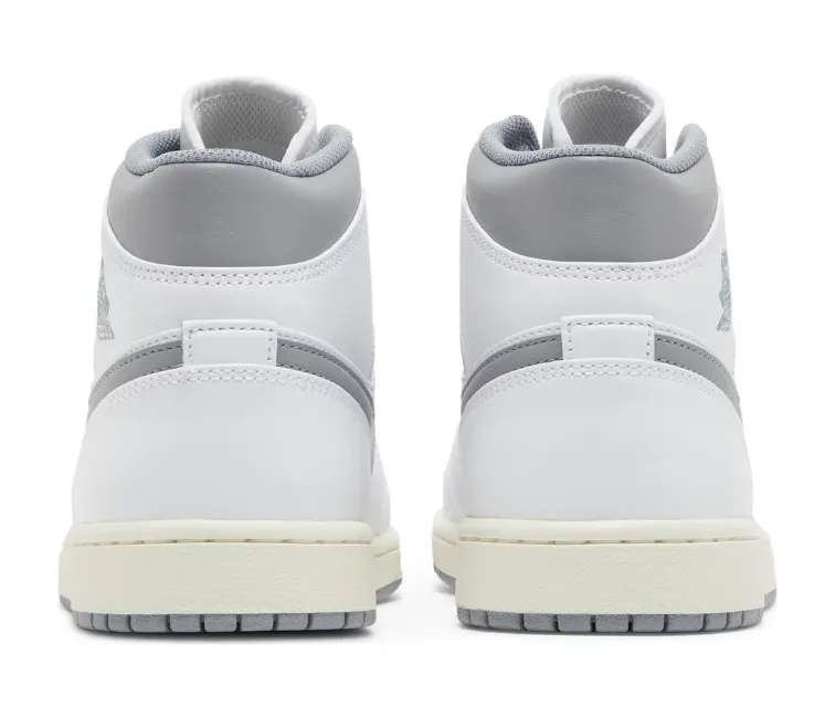 Men's Nike Air Jordan 1 Mid (Vintage Grey) Responsive bounce Oxygenation Technology