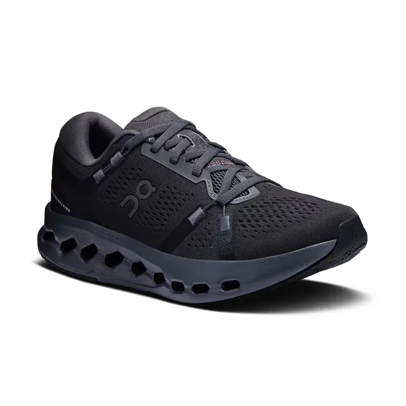 track - meet running shoes Flexible Soles Women's Cloudsurfer 2 Black/Black