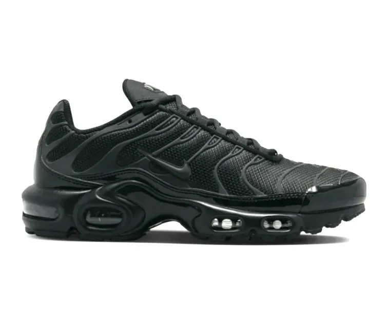 Womens Nike Air Max Plus TN (Black Reflective) Modern Cushioning