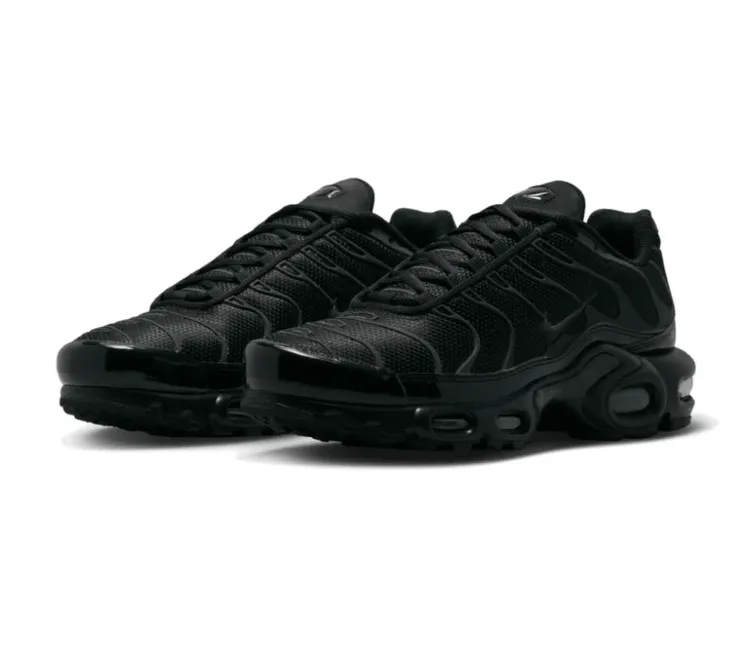Womens Nike Air Max Plus TN (Black Reflective) SlipResistantOutsole