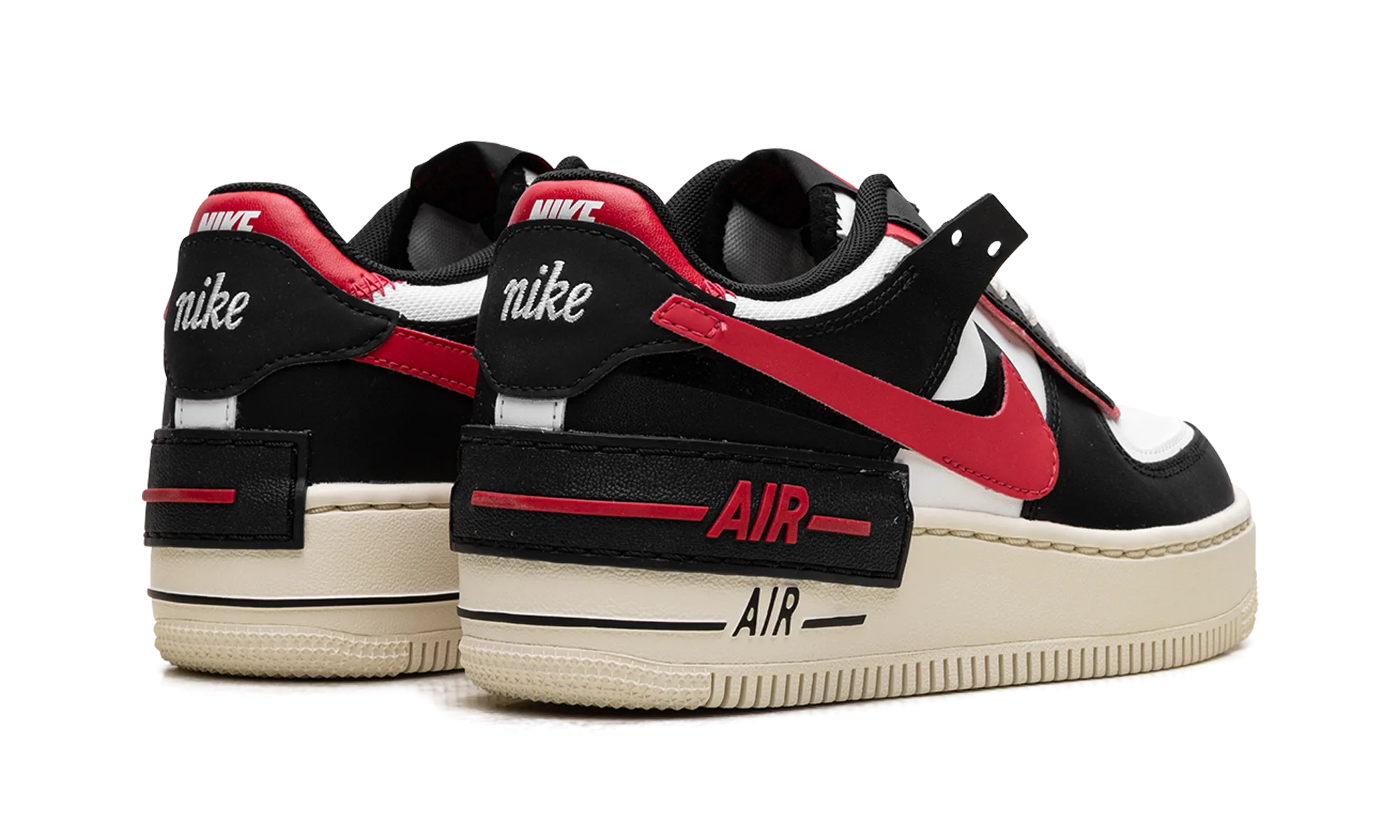 Mid Foot Lockdown Impact Diffusing Structure Air Force 1 Shadow "UNIVERSITY RED"