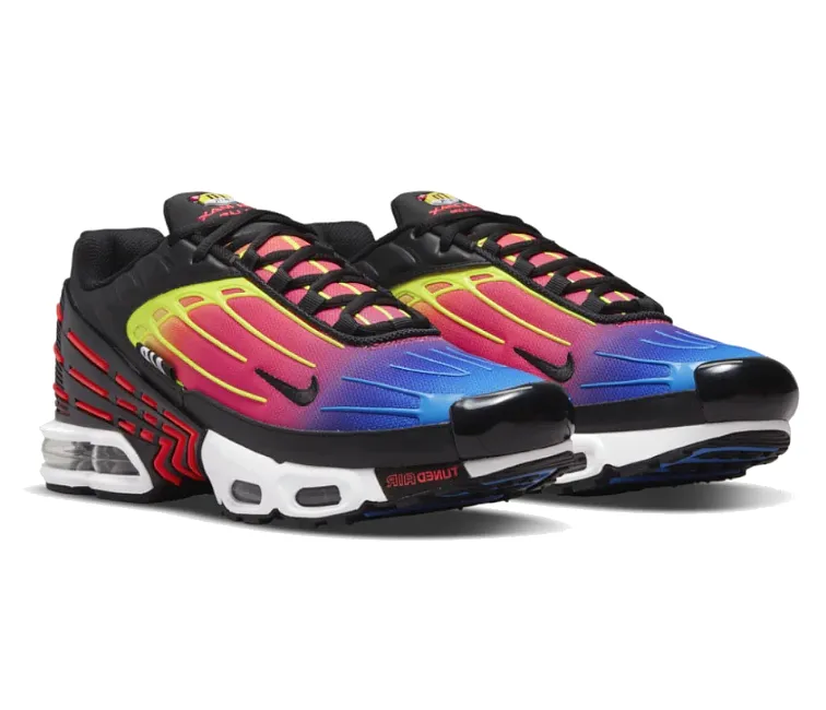 Men's Nike Air Max Plus TN3 (Black Neon) Adaptive Cushioning Tech