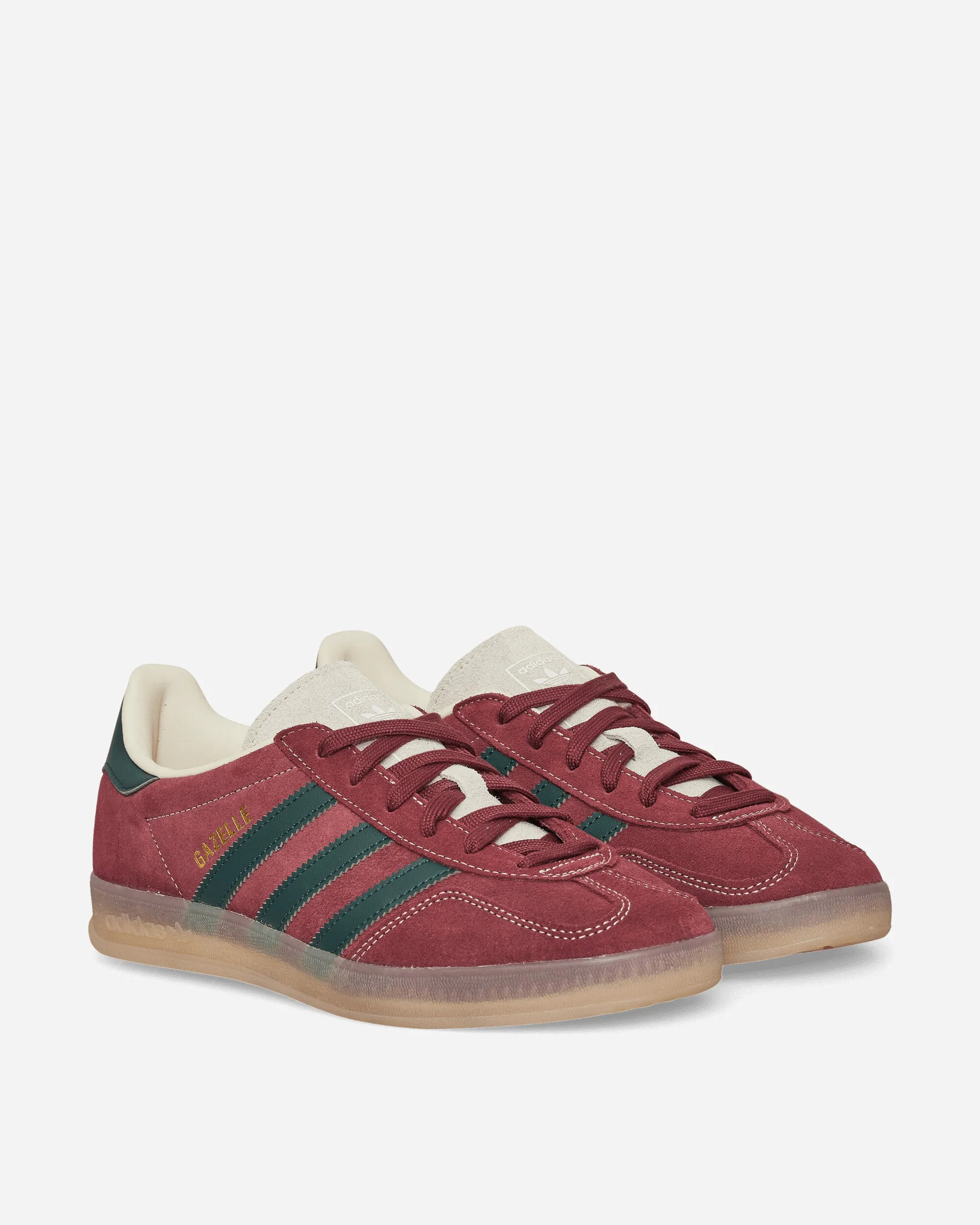 Gazelle Indoor Sneakers Shadow Red / Shadow Green Pace Maker Enhanced Durability