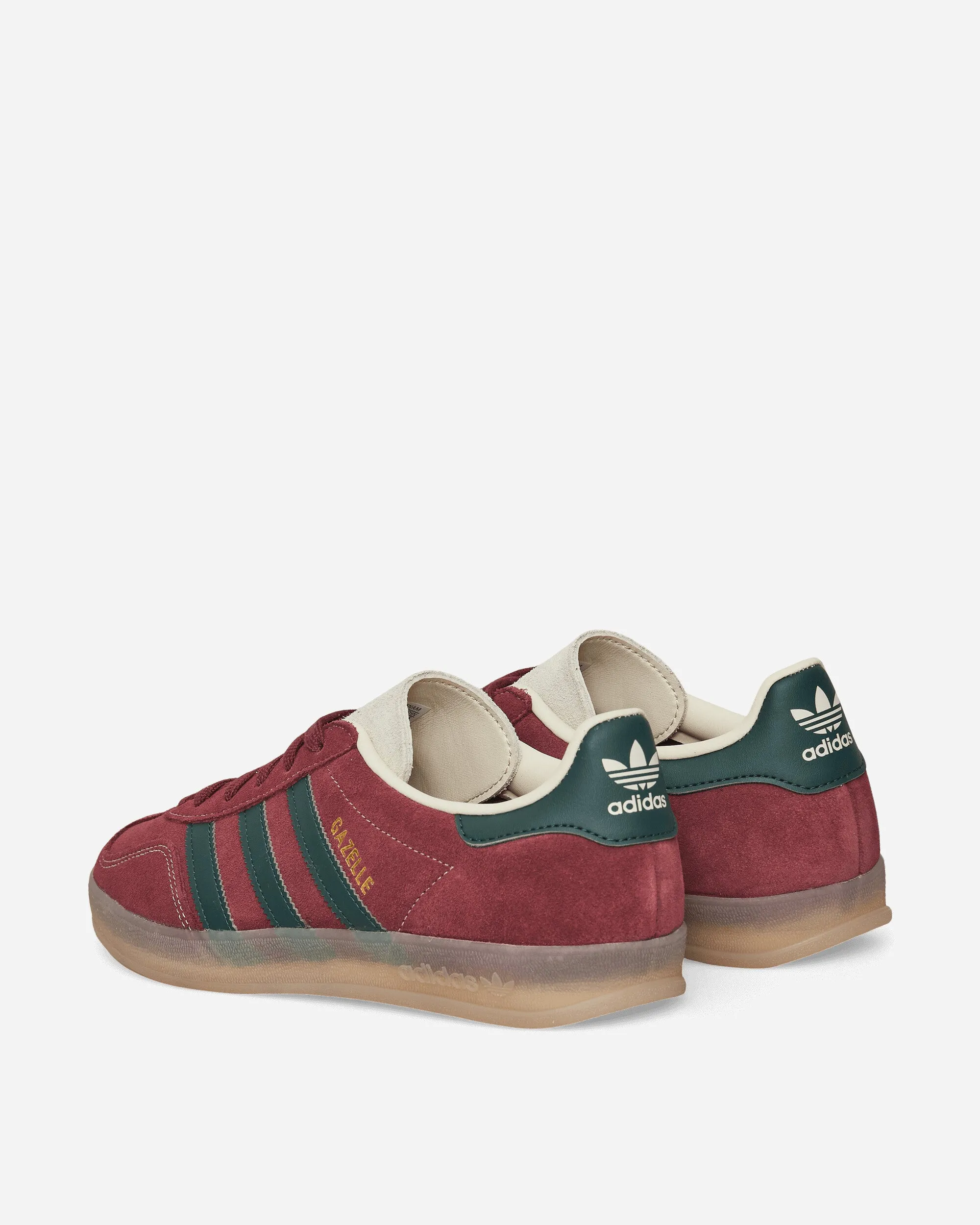 Gazelle Indoor Sneakers Shadow Red / Shadow Green Handcrafted Details Adaptive Cushion Stack