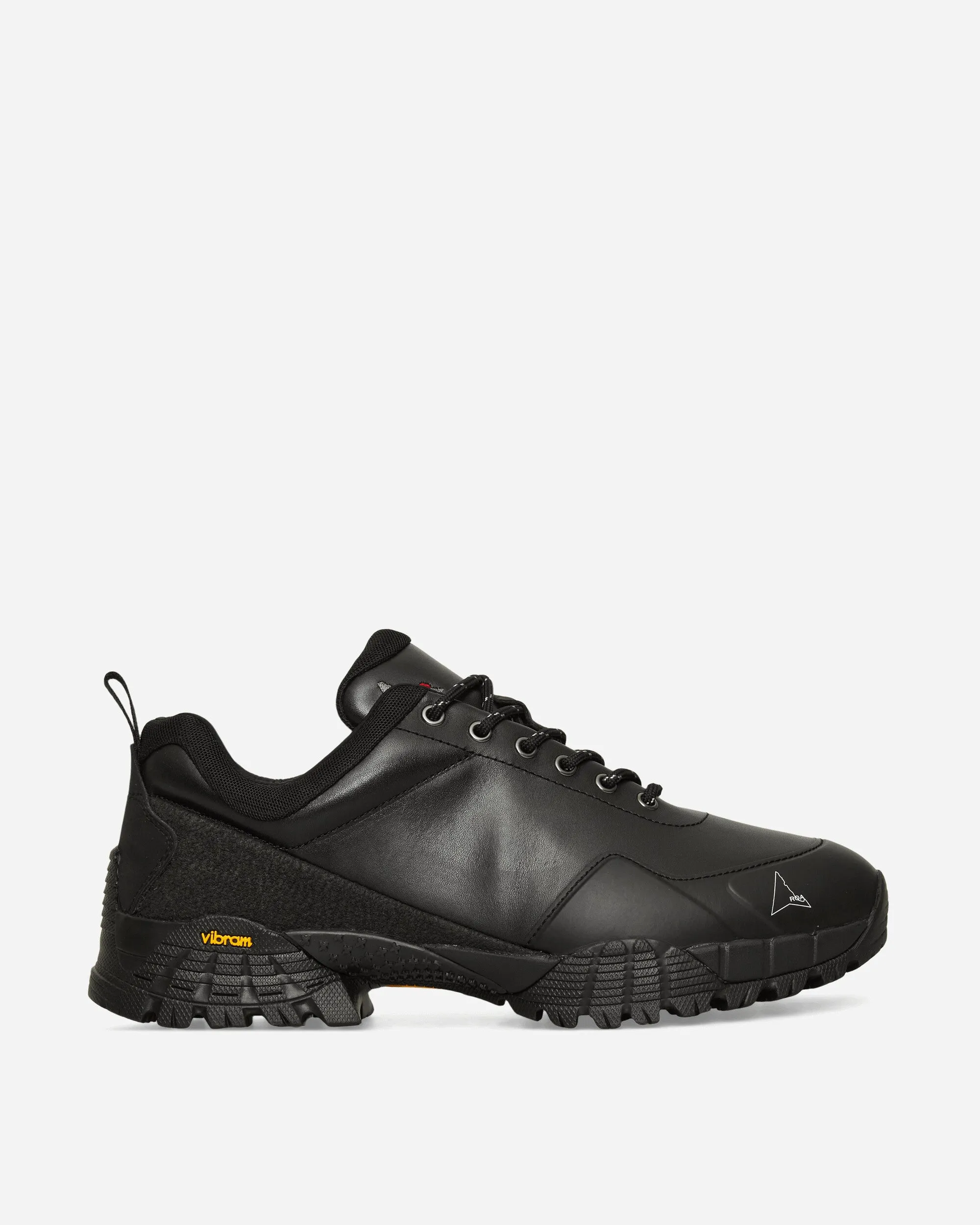 Soft Padding Asymmetric Lacing System Neal Boots Black
