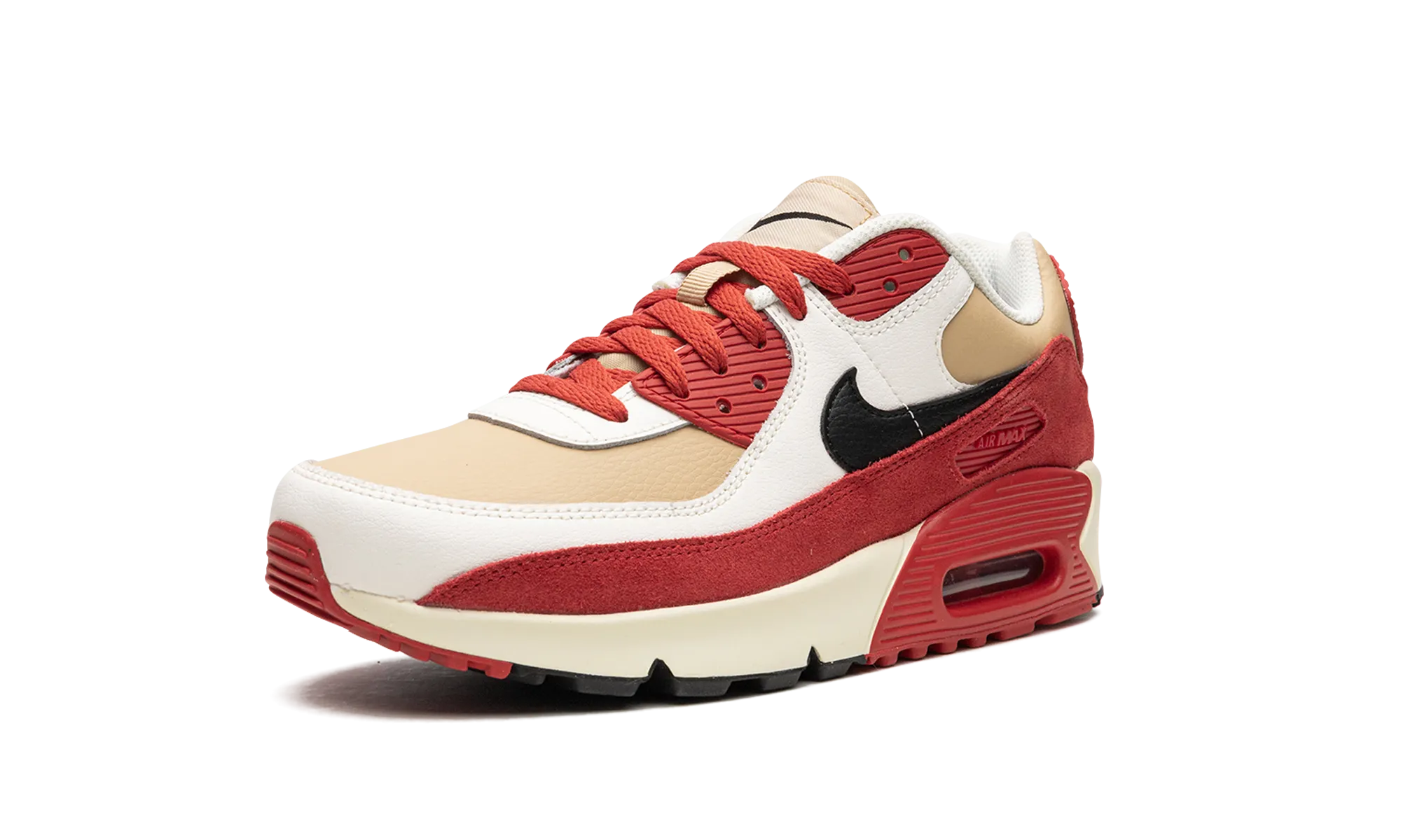 long - lasting shoes Air Max 90 LTR GS "Sesame / Red Clay"