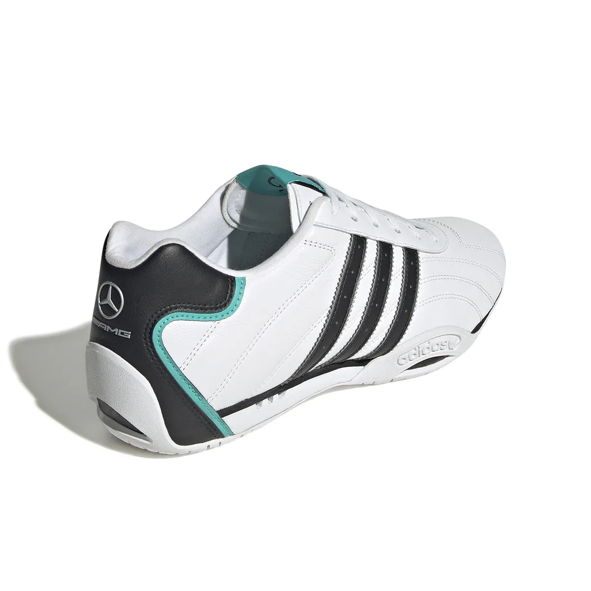 running - specific features indispensable   Mercedes AMG Petronas F1 Team Adi Racer Low 'Cloud White Core Black'