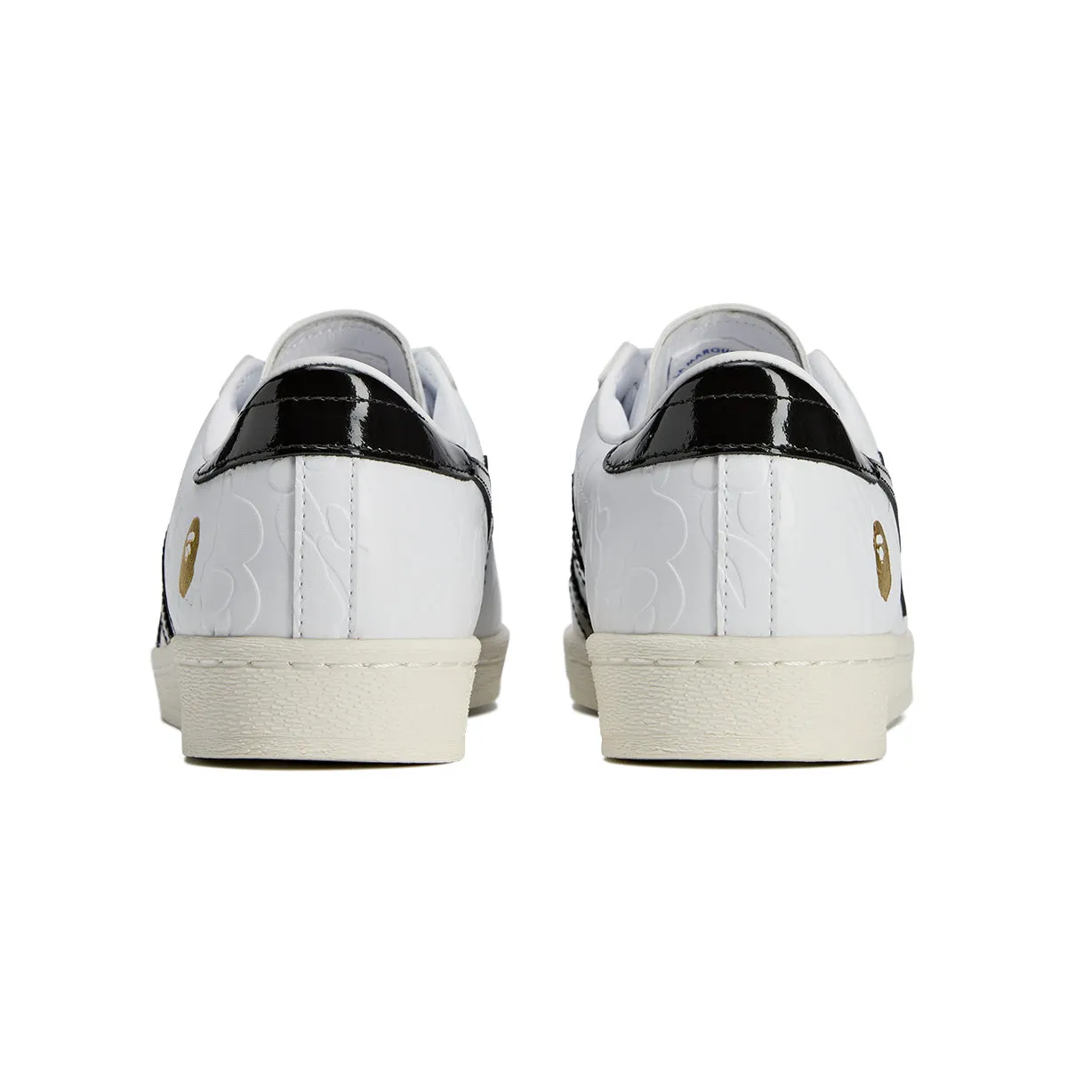 High-performance ease   BAPE Superstar Vintage 'White Black'