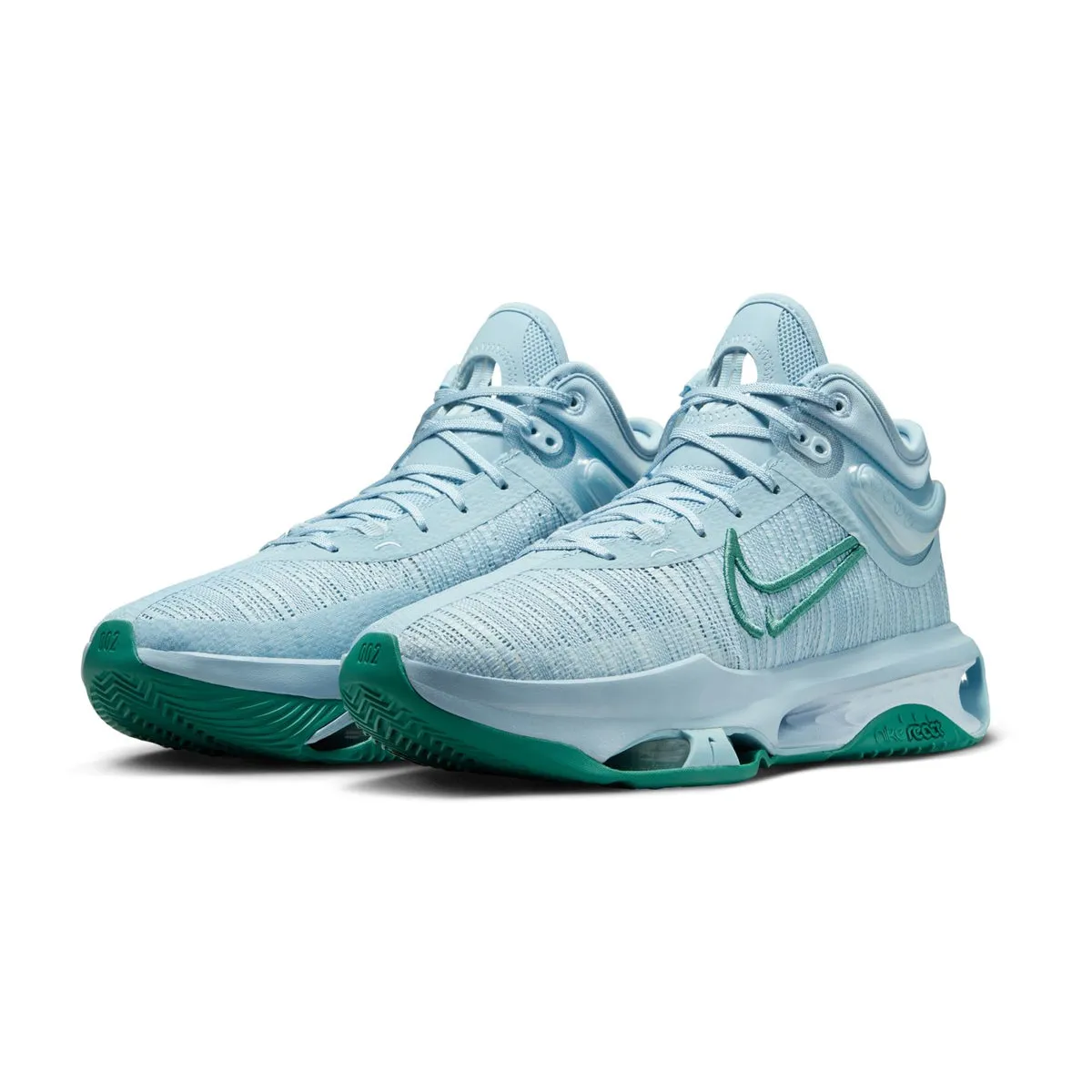 Air Zoom G.T. Jump 2 Ep 'Light Armoury Blue Bicoastal' Soft Chic toe roomy