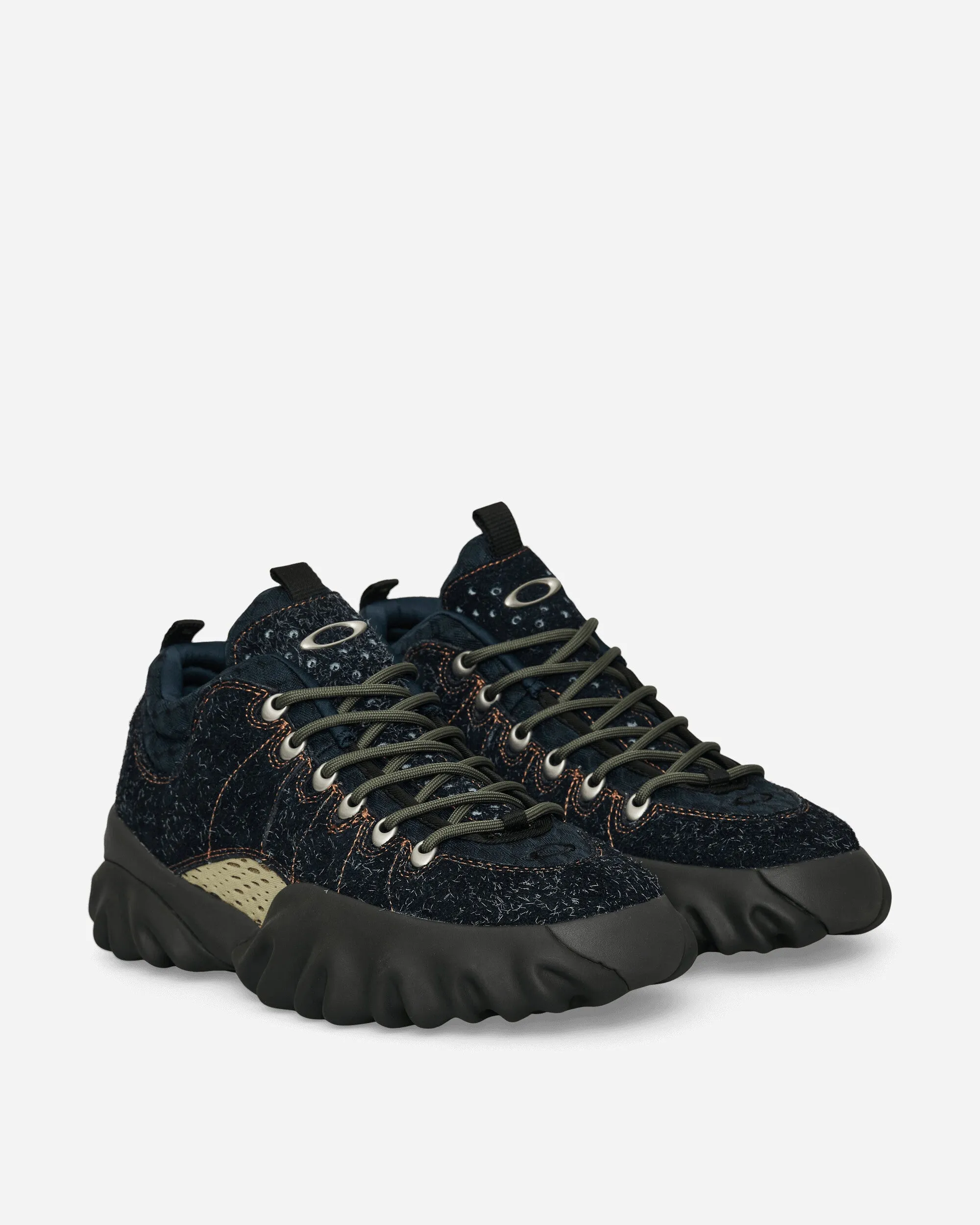 Suede Edge Boots Hairy Blue Graphite Sustainable Production Process