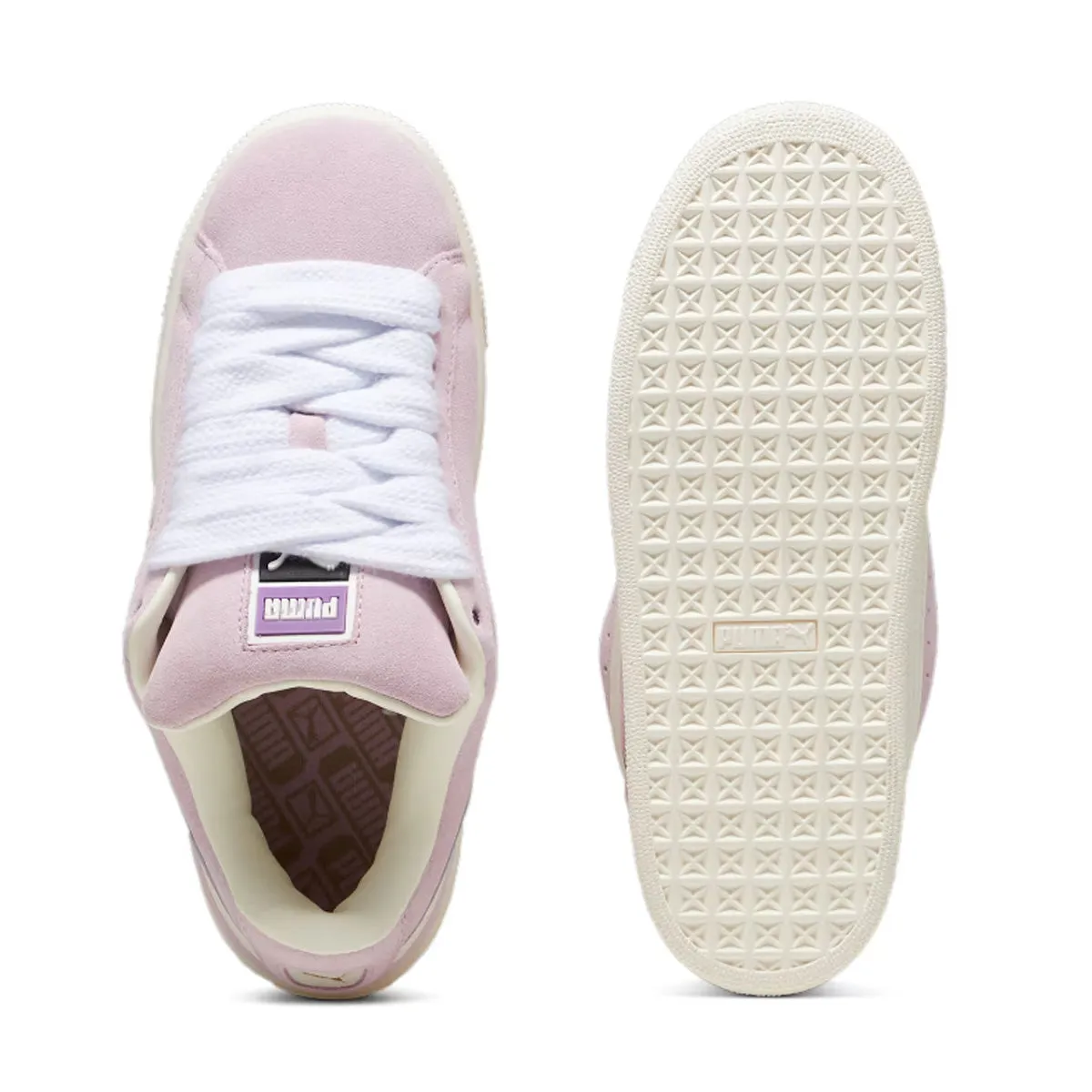 Suede XL 'Grape Mist' Bright Cone Heel
