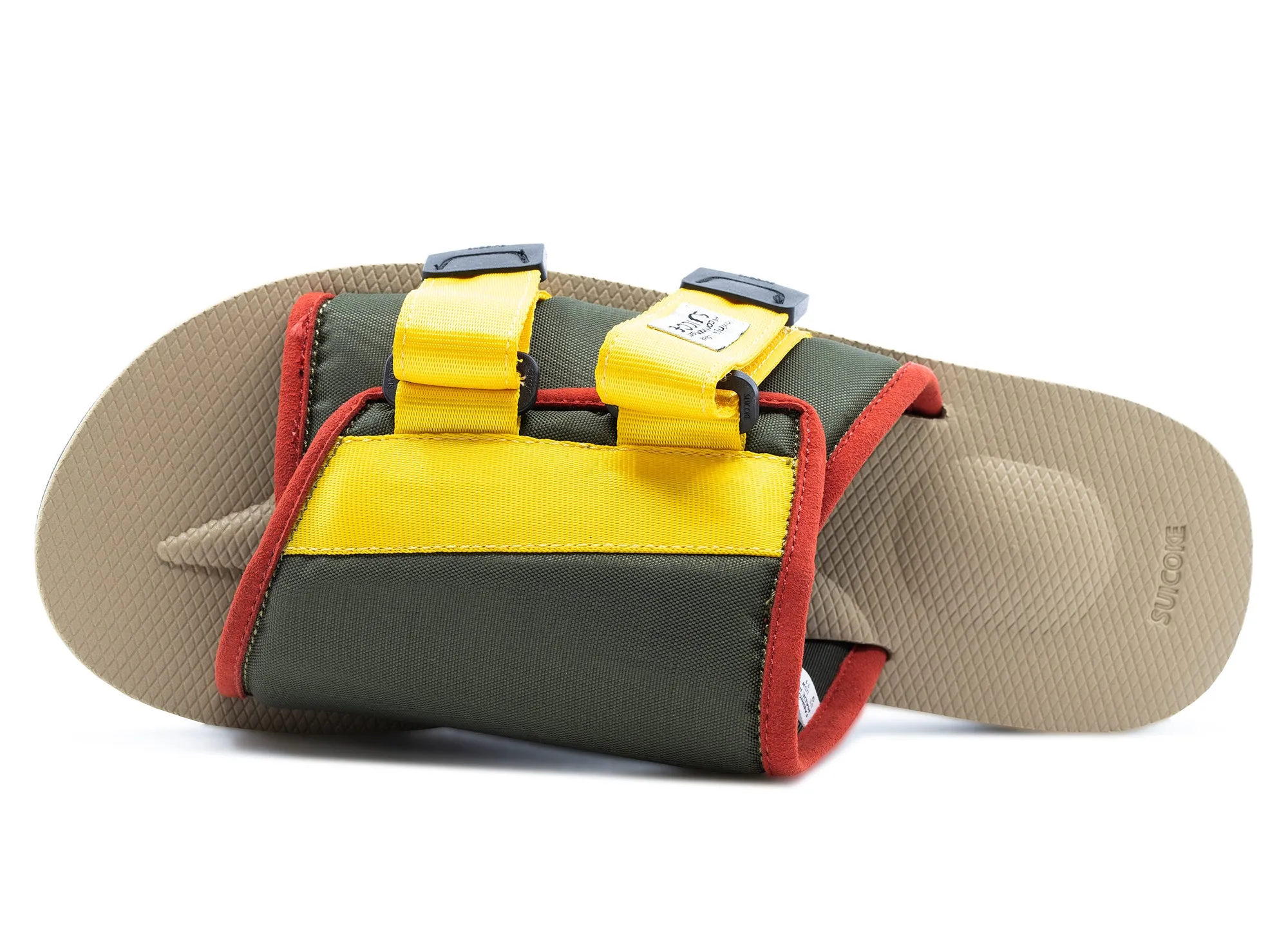 Stone Gray Suicoke Kaw-Cab Sandals
