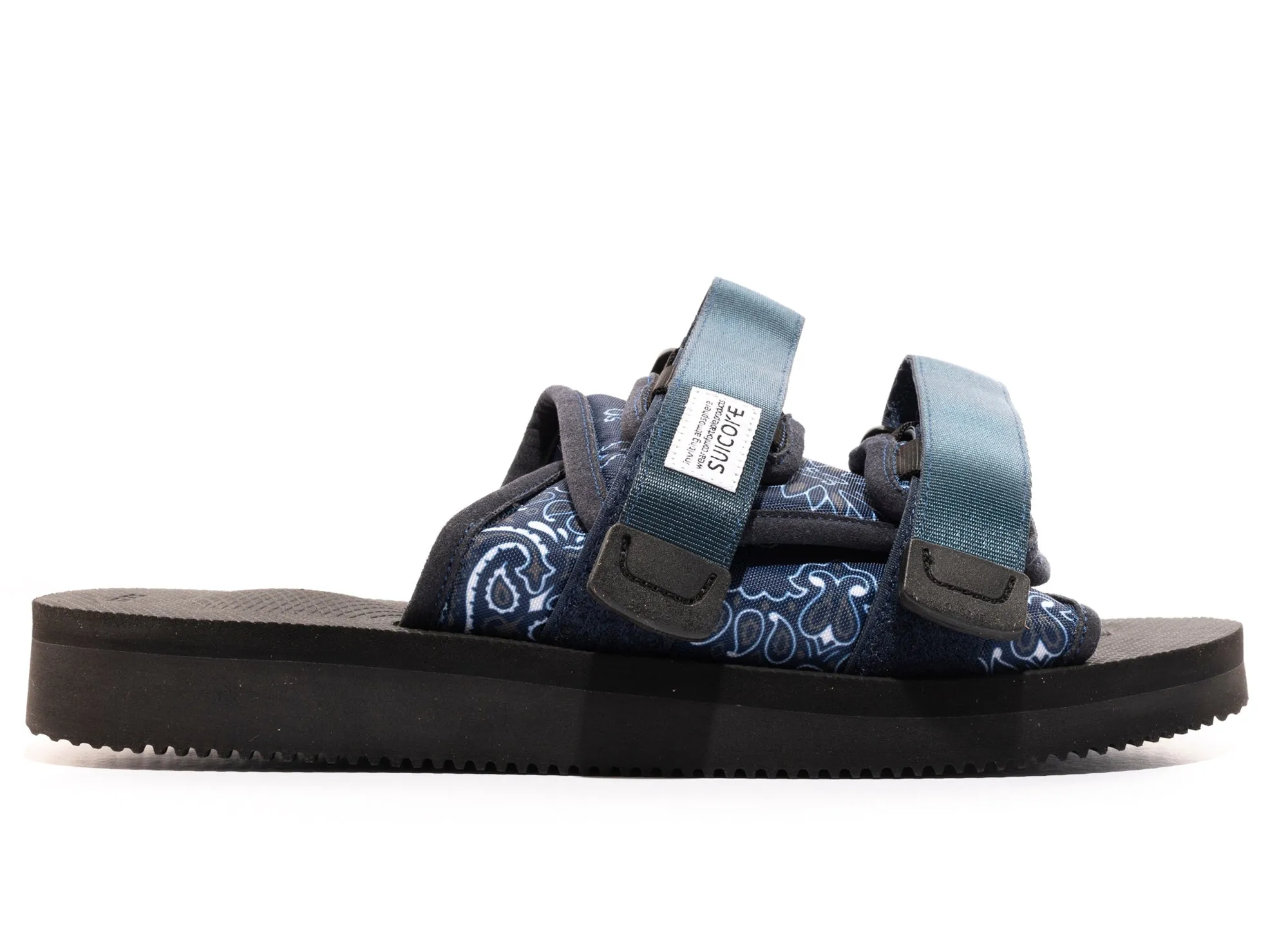 Suicoke Moto-Cab Sandals in Navy Stable