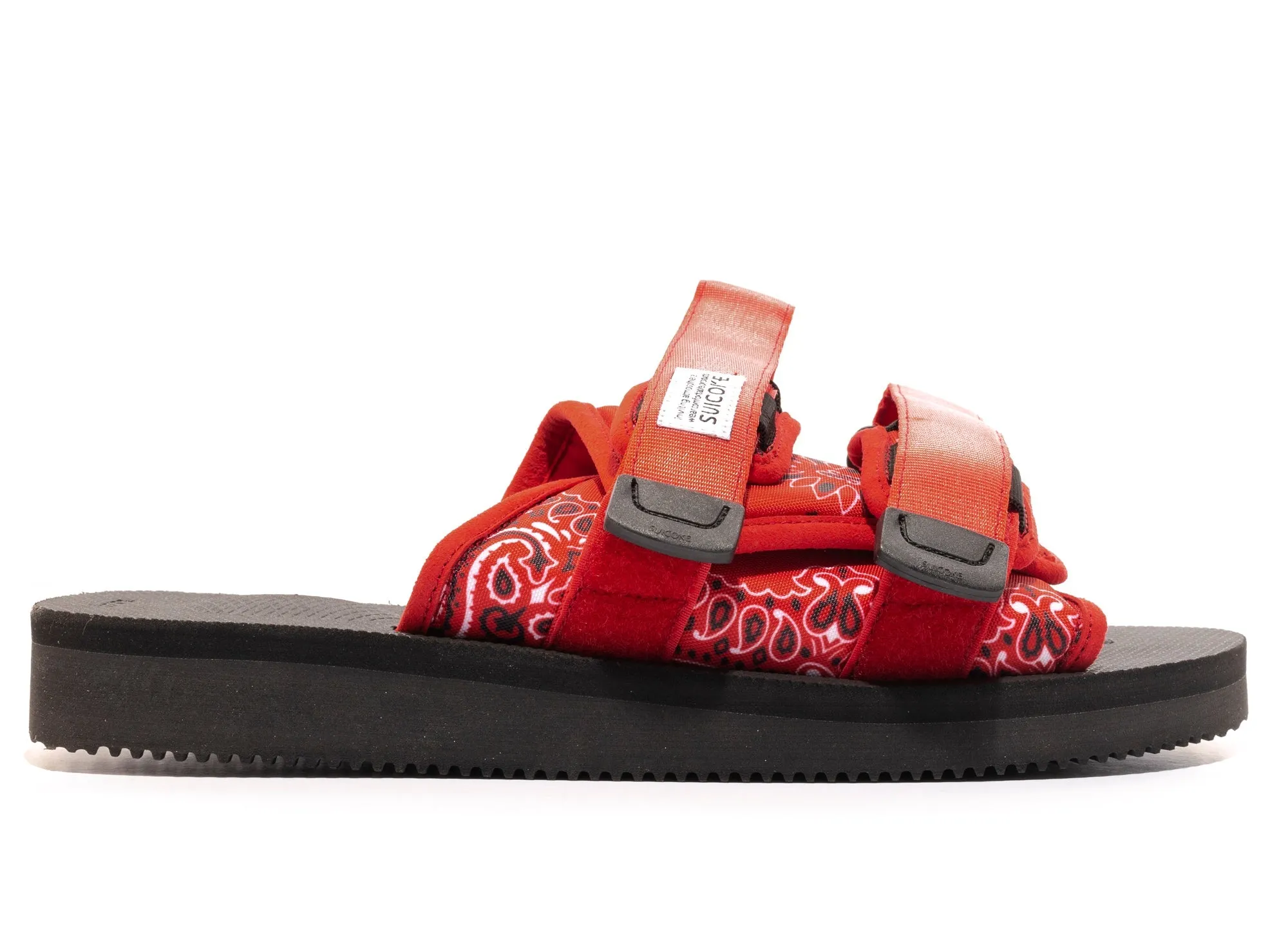 Comfort collar Suicoke Moto-Cab Sandals in Red