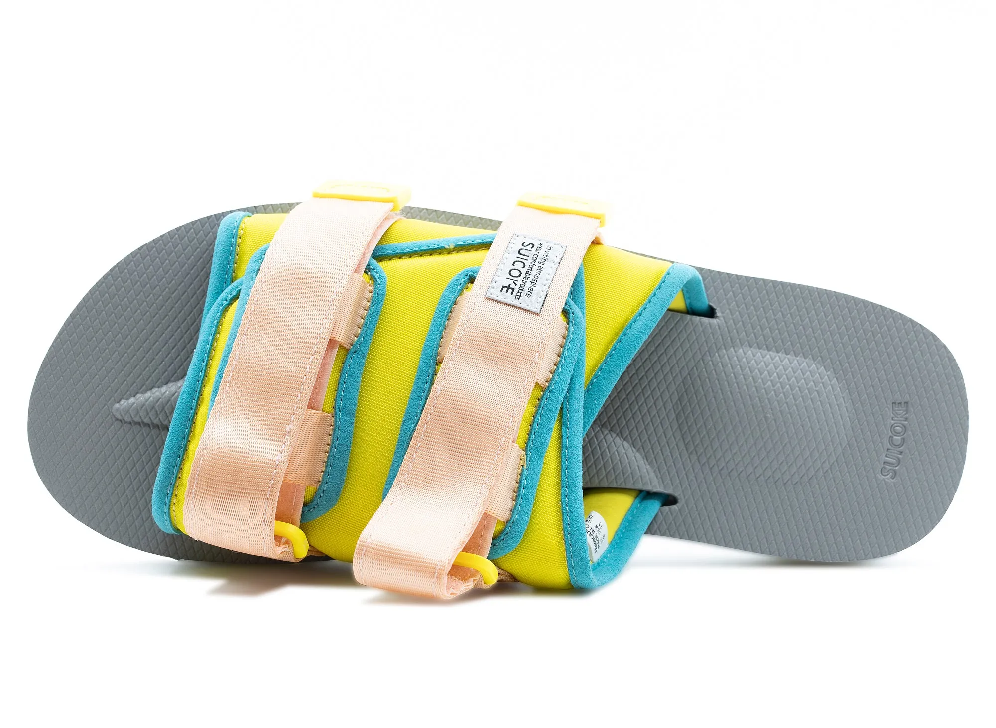 Ultra Light Trail Running Beach Fun Suicoke Moto-Cab Sandals in Yellow
