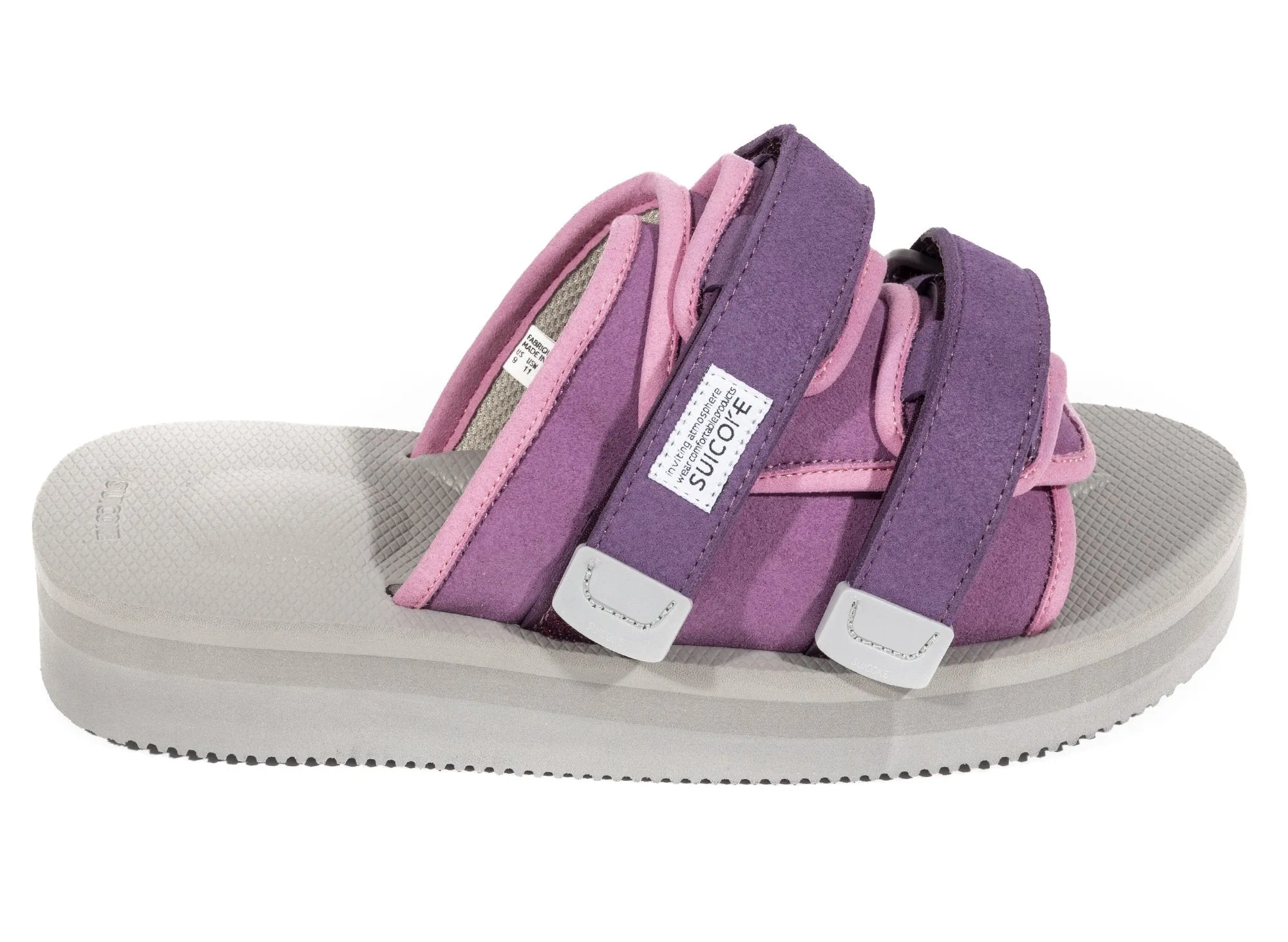 Suicoke Moto-Po in Pink Bright Gold