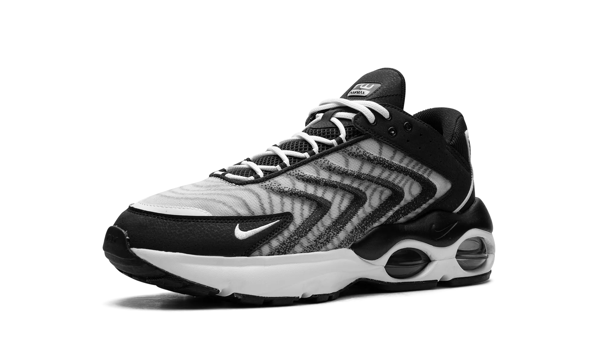 Stretchable Fabric Air Max TW "Black White"