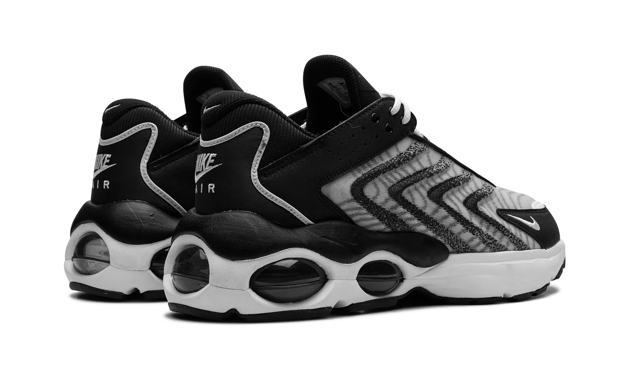 Air Max TW "Black White" Durable Footwear