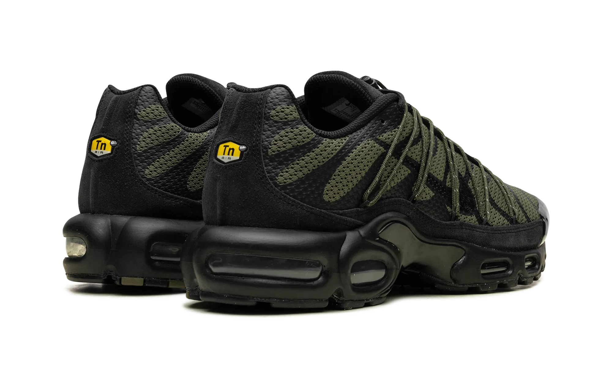 appliqued - finish - design shoes Air Max Plus Utility "Medium Olive"