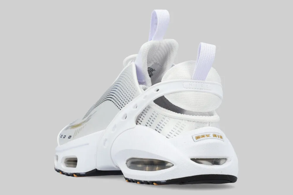 noiseless - movement - stealth shoes Women's Nike Air Max Craze 'White and Metallic Gold'