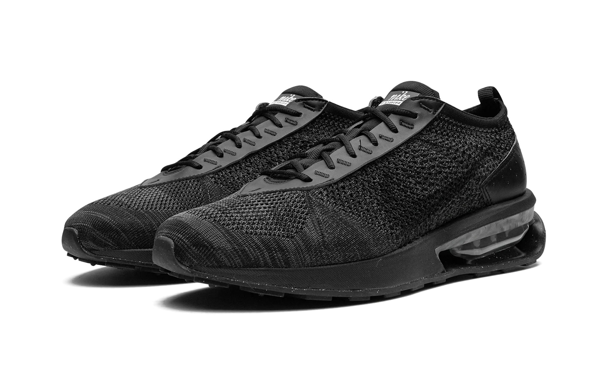 Anatomical shape Air Max Flyknit Racer "Triple Black"