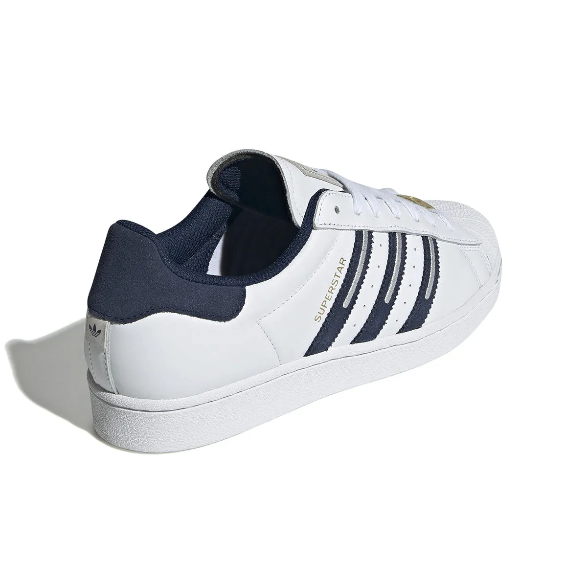 Shock-absorbent flexibility Superstar 'White Night Indigo'