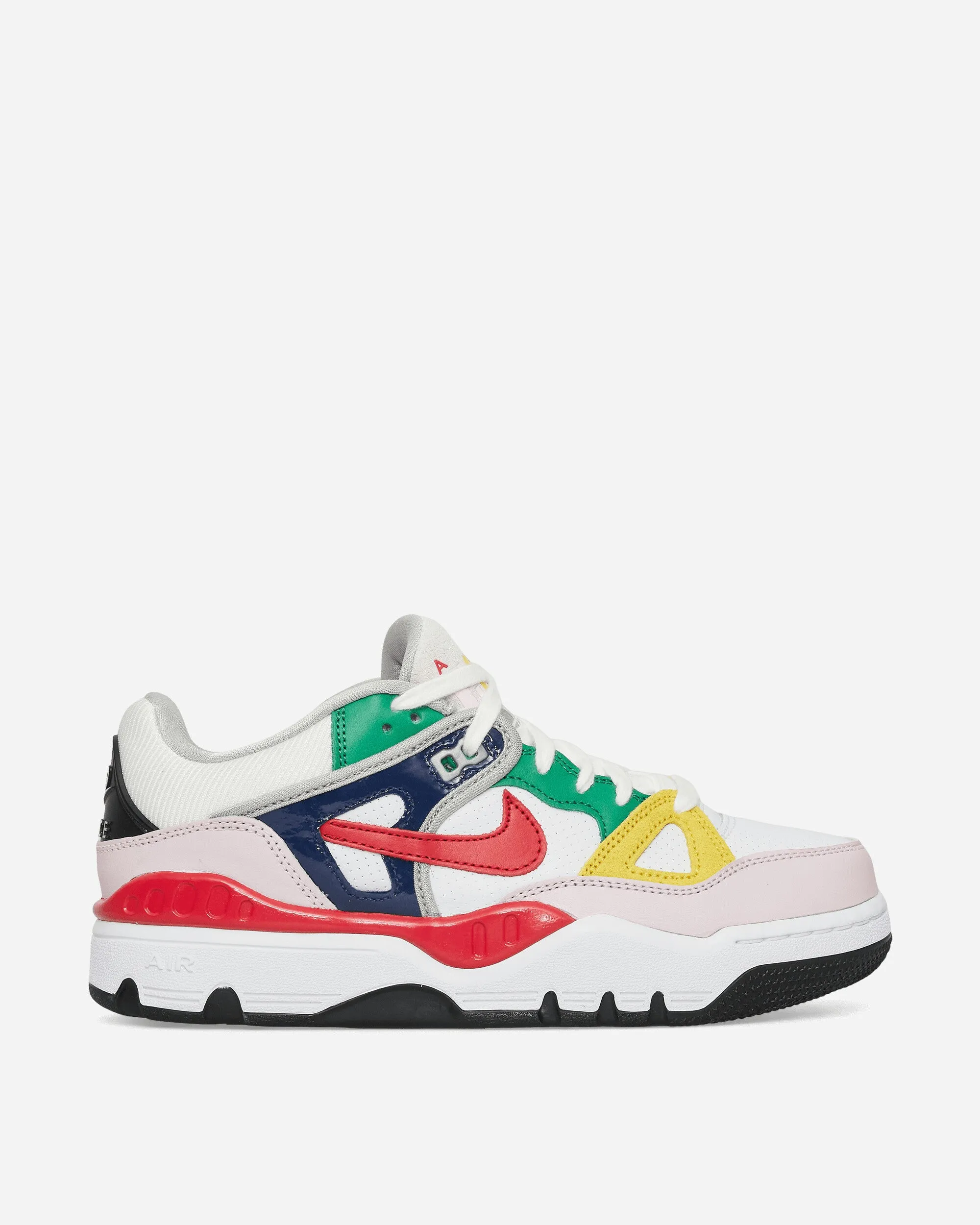 Nigo Air Force 3 Low Sneakers Blue Void / Tour Yellow Thermal Regulating Textile MultiDirectionalTread