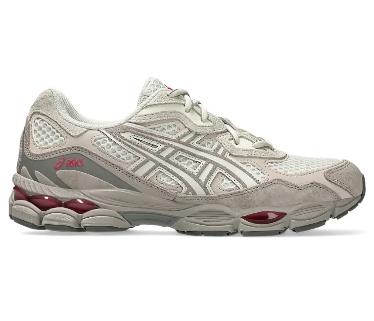 Foot Glide Everyday Style Women??s Asics Gel NYC (Cream/Burgandy)