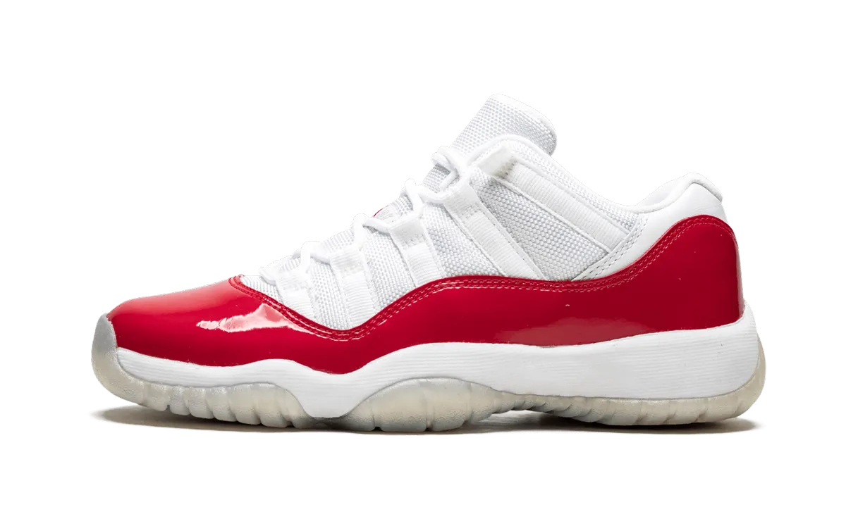 Sturdy Construction Support Air Jordan 11 Retro Low GS "Cherry"