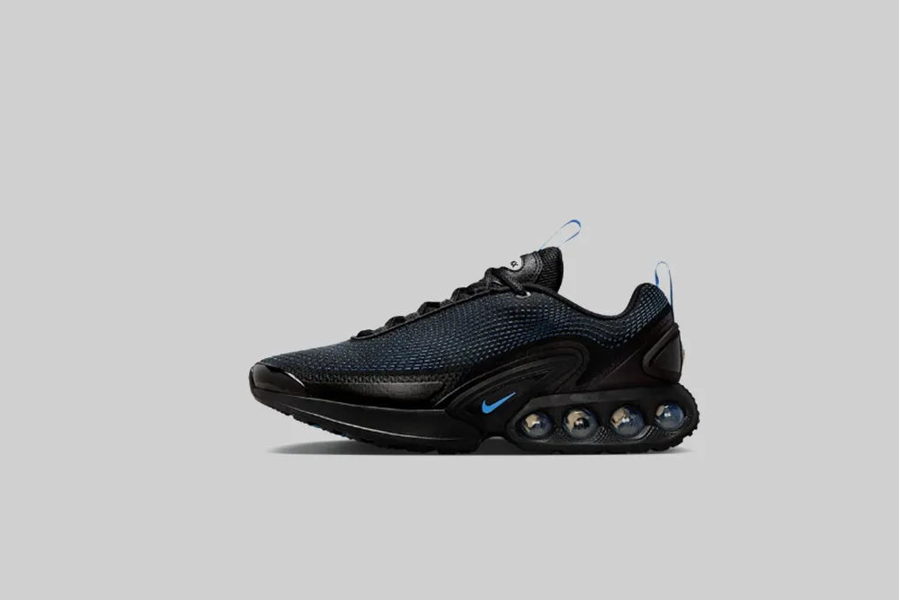Nike Air Max Dn 'Black and University Blue' functionality mid - range quality shoes