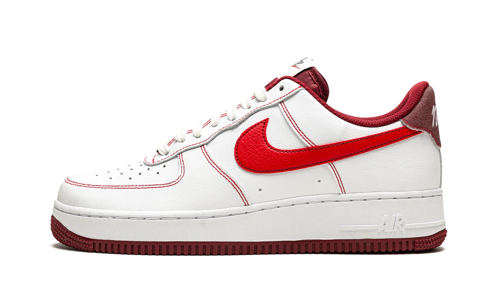 Heat Sealed Seams Air Force 1 Low '07 "First Use - Team Red"