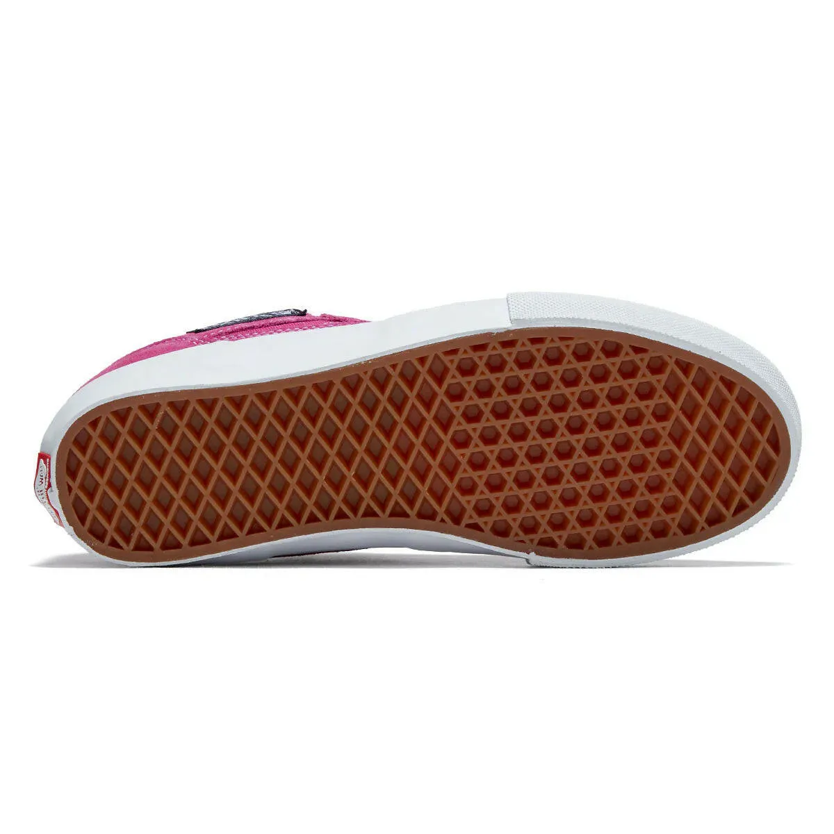 Vans - Skate Half Cab Shoes Pop Hot Pink Outdoor Ready Fit Grip Pattern