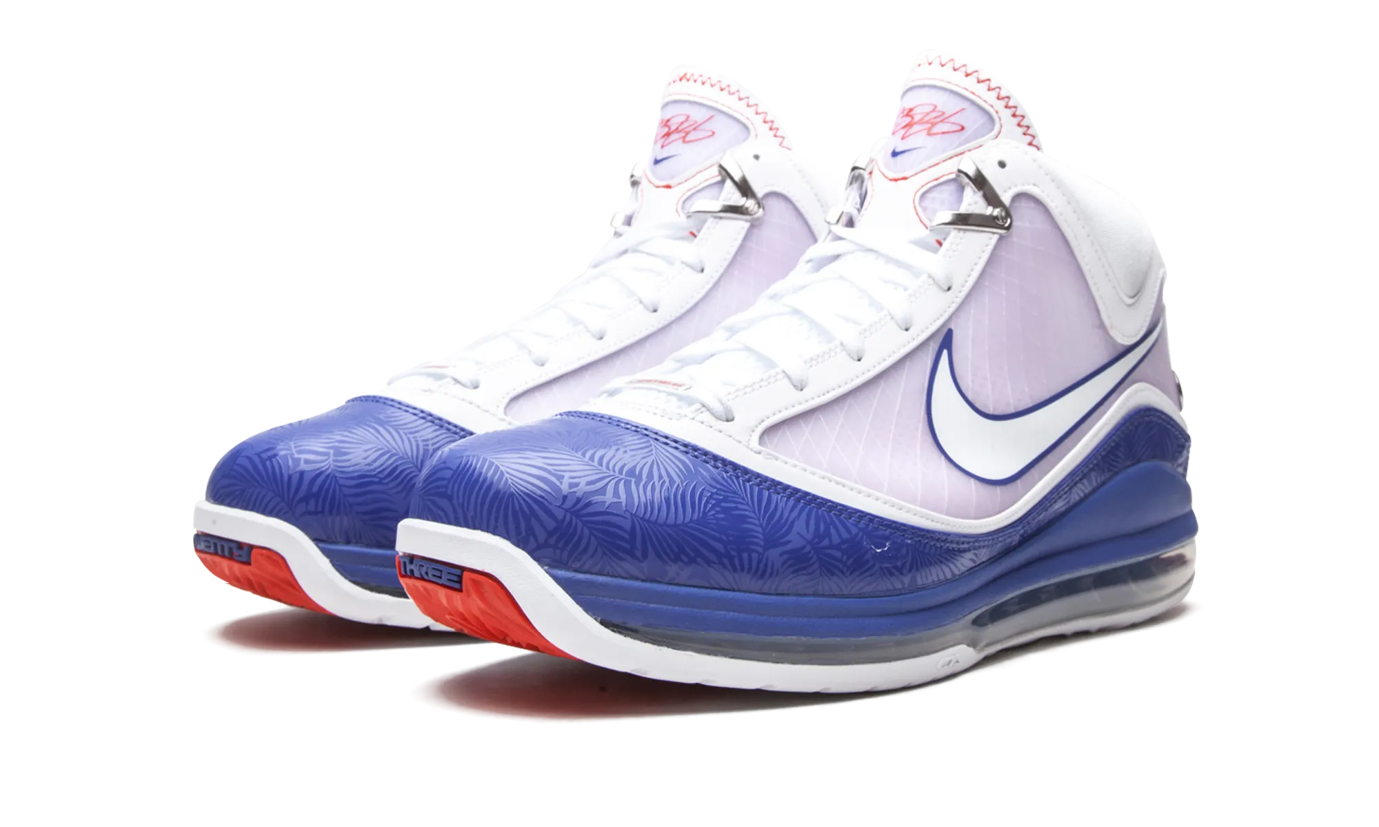 Air Max Lebron 7 "Baseball Blue - Dodgers" responsive running shoes running in humid conditions