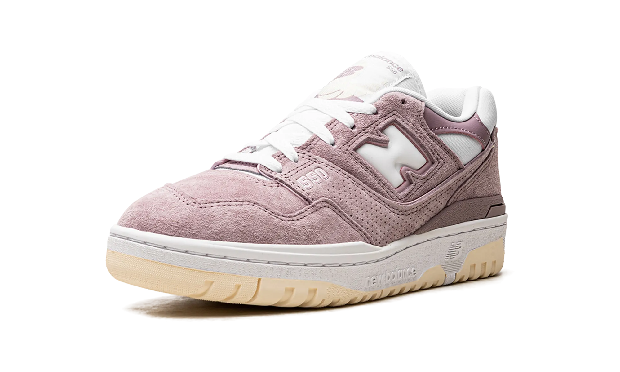 Senior Friendly running on hard surface 550 WMNS "Lilac Chalk"