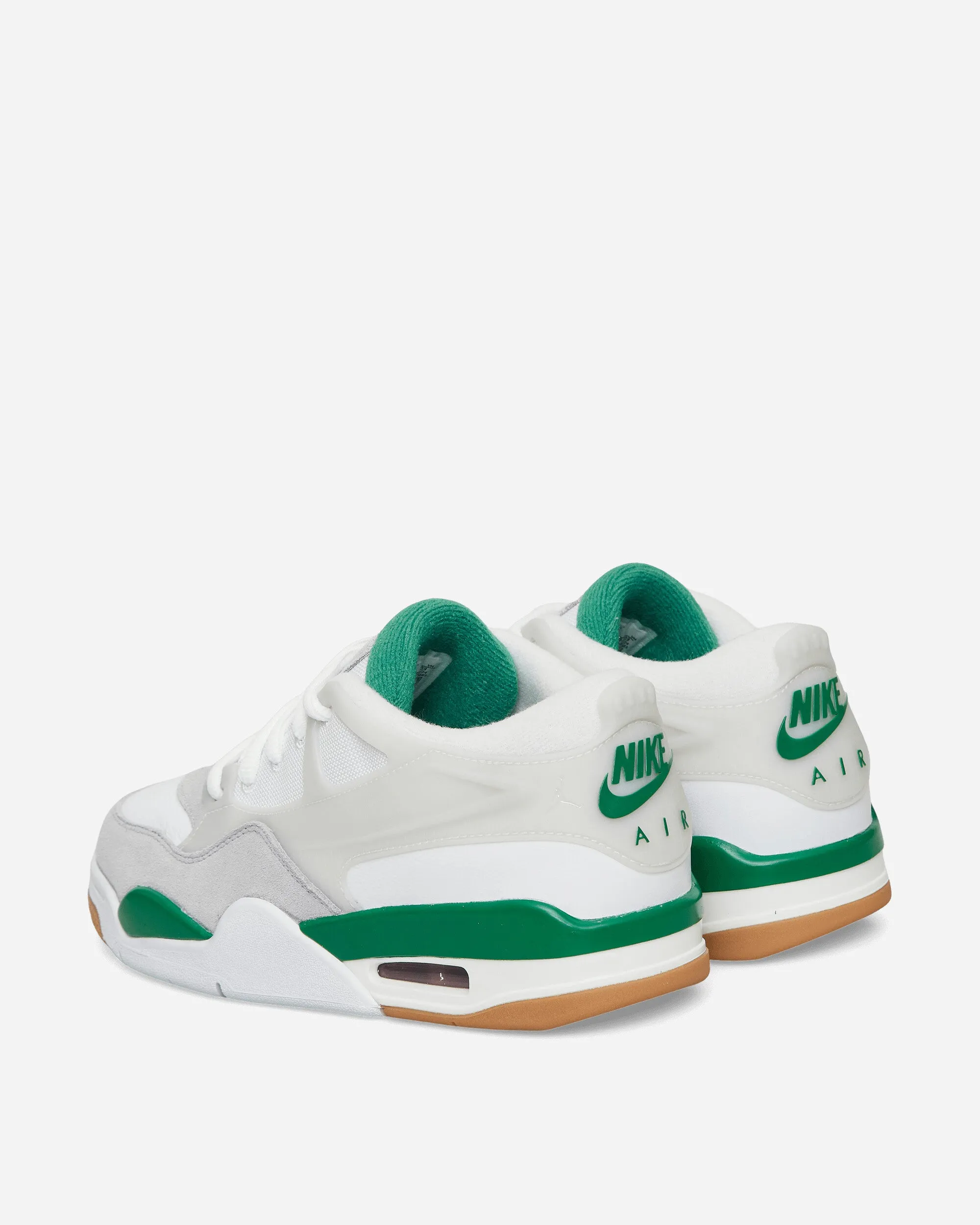 Air Jordan 4 RM Sneakers White / Pine Green Cushioned Design