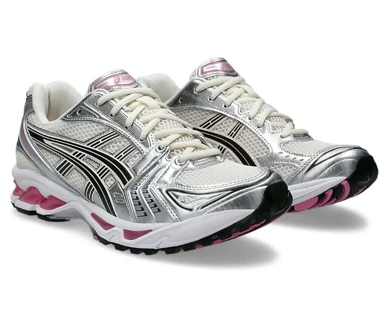 Women??s Asics Gel-Kayano 14 (Cream/Sweet Pink) Weatherproof Footwear Eco Friendly Upper
