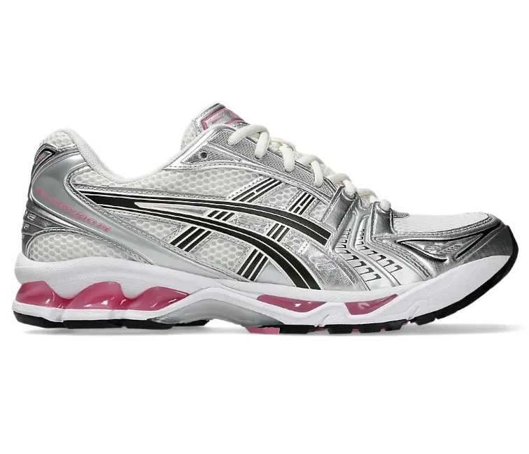 Women??s Asics Gel-Kayano 14 (Cream/Sweet Pink) Clean Fit