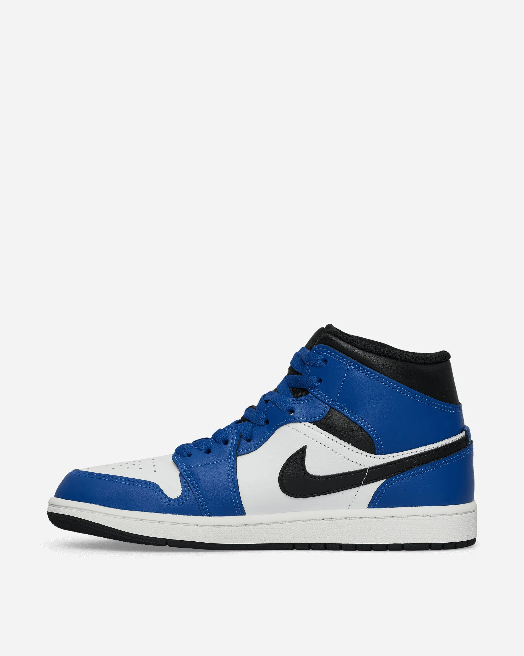 Air Jordan 1 Mid Sneakers Game Royal / White / Black Neutral Stance