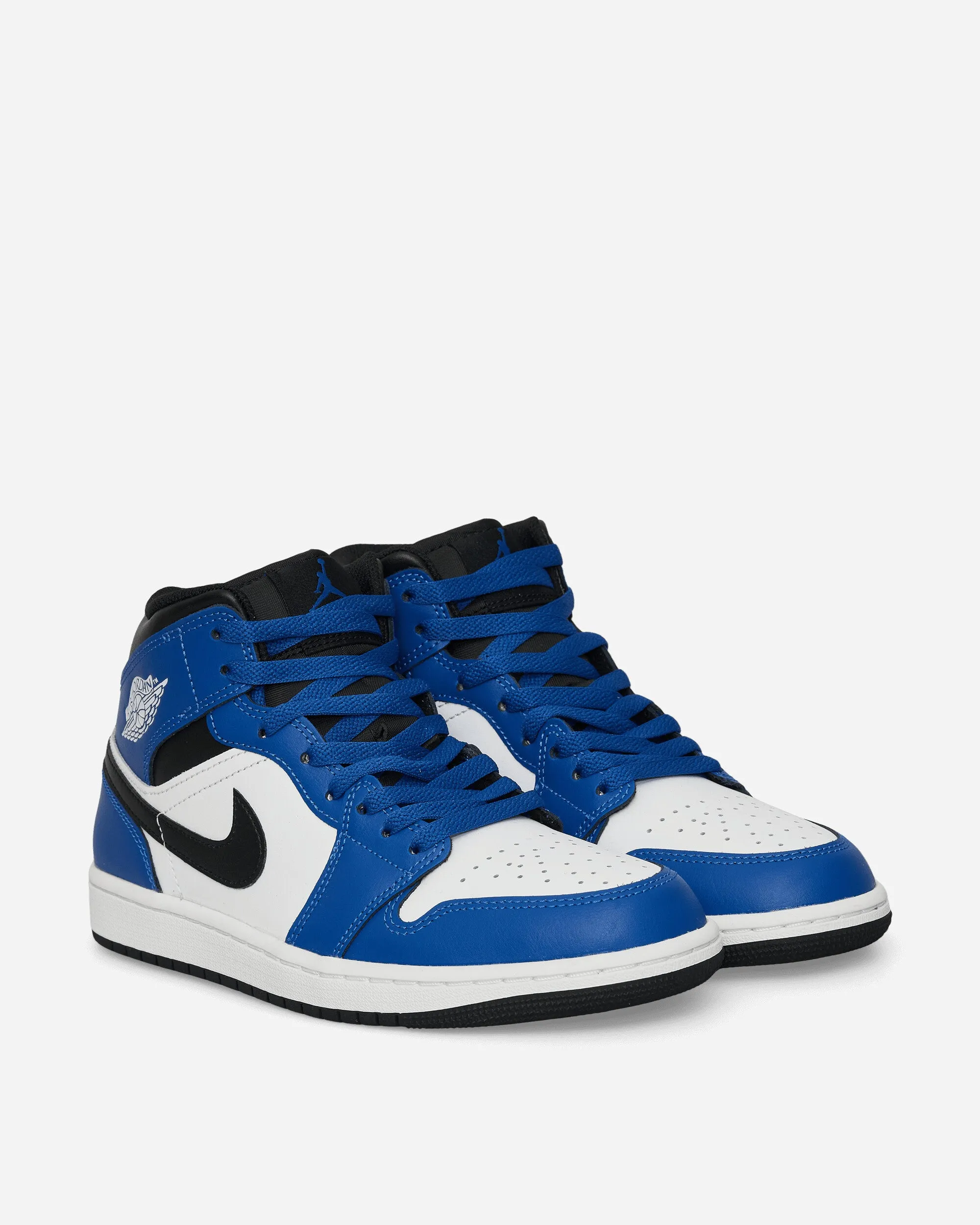 Air Jordan 1 Mid Sneakers Game Royal / White / Black Torque Reduction Engineering