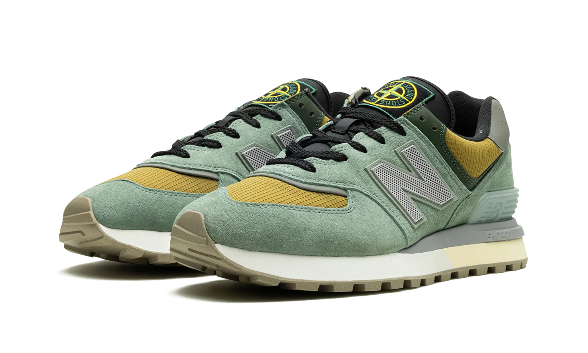 stylish shoe look 574 Legacy "Stone Island - Light Green"