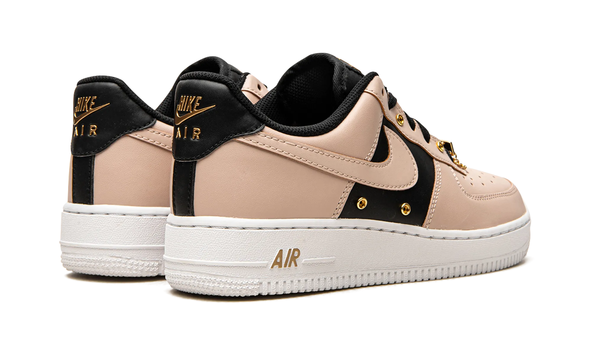 Slim breathability Air Force 1 Low PRM "Particle Beige / Gold Dubrae"