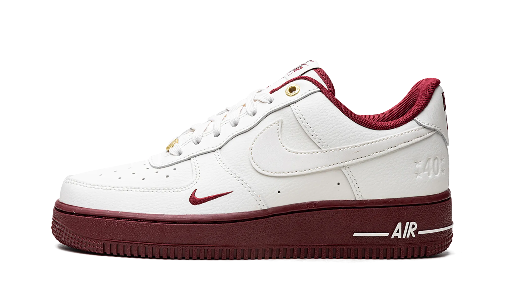 Trend-setting silhouette Heat Sealed Overlays AIR FORCE 1 LO MNS WMNS "40th Anniversary"