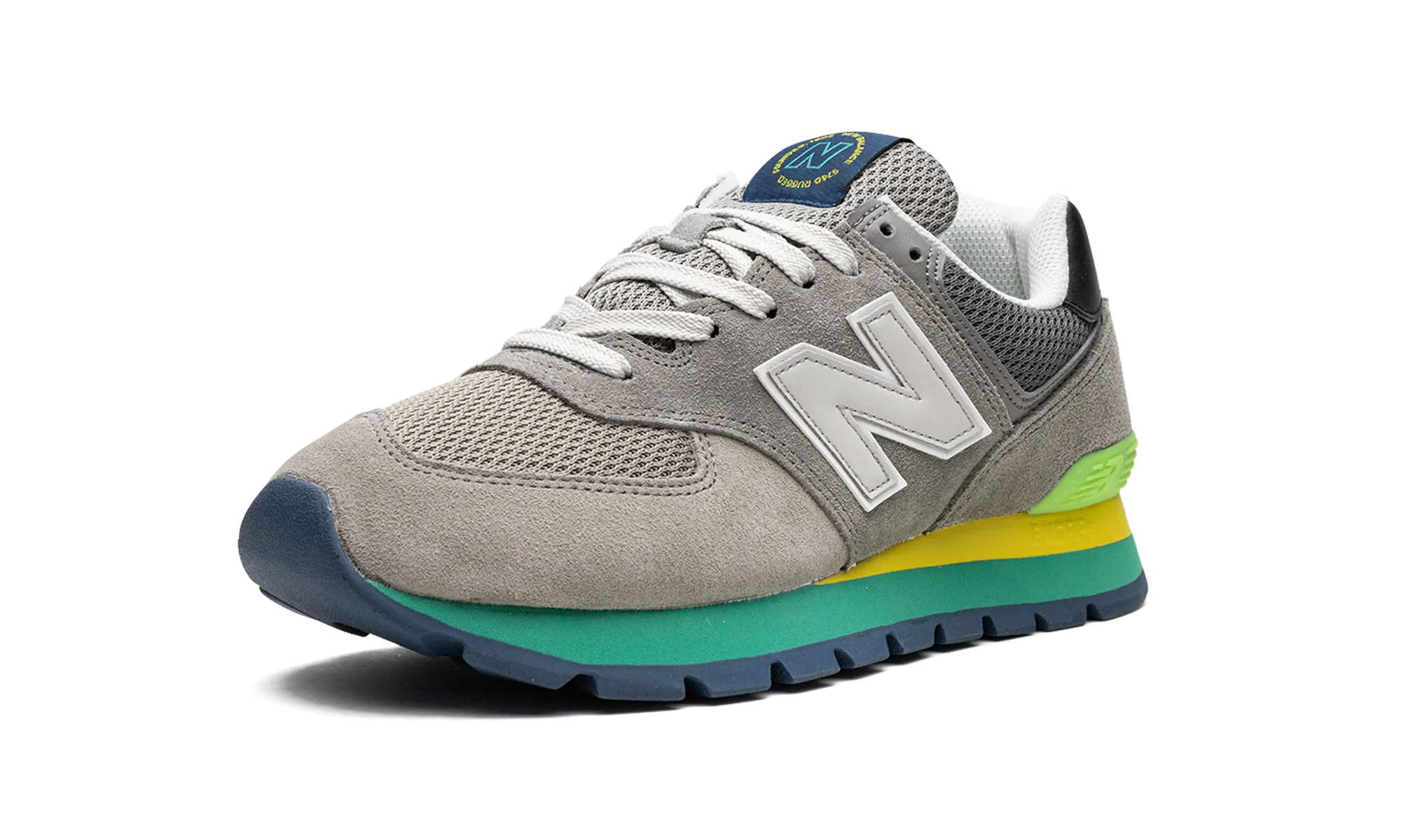 574 Rugged "Rugged Grey Yellow Emerald" Stable
